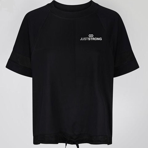 JustStrong Jet Black Mesh Tee - Picture 9 of 9